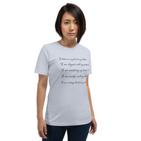 Manifesting Short-Sleeve Unisex T-Shirt