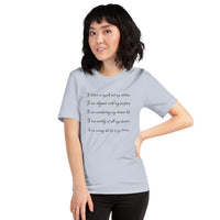 Manifesting Short-Sleeve Unisex T-Shirt