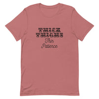 Thick Thighs Thin Patience Short-Sleeve Unisex T-Shirt