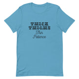 Thick Thighs Thin Patience Short-Sleeve Unisex T-Shirt