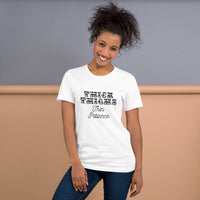 Thick Thighs Thin Patience Short-Sleeve Unisex T-Shirt