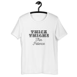 Thick Thighs Thin Patience Short-Sleeve Unisex T-Shirt