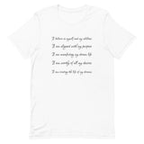 Manifesting Short-Sleeve Unisex T-Shirt