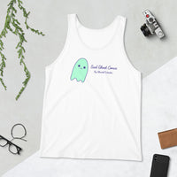 Sad Ghost Comic Unisex Tank Top