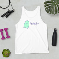 Sad Ghost Comic Unisex Tank Top