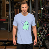 I miss hugs Sad Ghost Comic Short-Sleeve Unisex T-Shirt