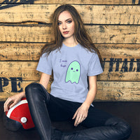 I miss hugs Sad Ghost Comic Short-Sleeve Unisex T-Shirt