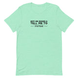 Buy Me Books And Tell Me To STFUATTDLAGG Unisex t-shirt