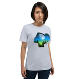 Green Sunset Short-Sleeve Unisex T-Shirt