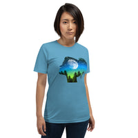 Green Sunset Short-Sleeve Unisex T-Shirt