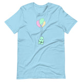 Sad Ghost Comic Balloon Flight Unisex t-shirt