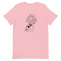 Skull Vase Unisex t-shirt