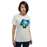 Green Sunset Short-Sleeve Unisex T-Shirt