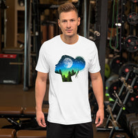 Green Sunset Short-Sleeve Unisex T-Shirt