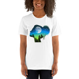 Green Sunset Short-Sleeve Unisex T-Shirt