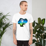 Green Sunset Short-Sleeve Unisex T-Shirt