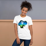 Green Sunset Short-Sleeve Unisex T-Shirt