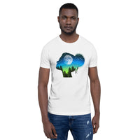 Green Sunset Short-Sleeve Unisex T-Shirt