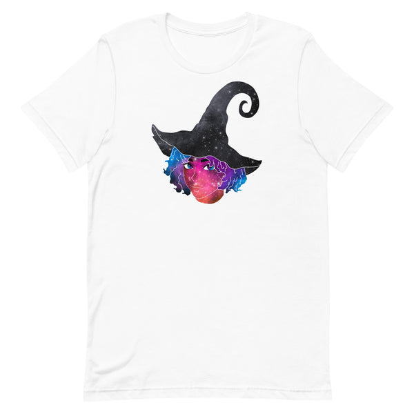 Cosmic Galaxy Witch Unisex t-shirt