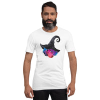 Cosmic Galaxy Witch Unisex t-shirt