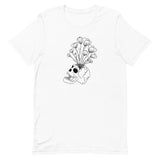 Skull Vase Unisex t-shirt