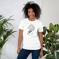 Skull Vase Unisex t-shirt