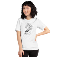 Skull Vase Unisex t-shirt