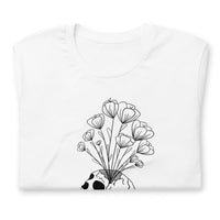 Skull Vase Unisex t-shirt