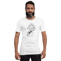 Skull Vase Unisex t-shirt