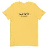 Buy Me Books And Tell Me To STFUATTDLAGG Unisex t-shirt