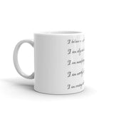 Manifest White glossy mug