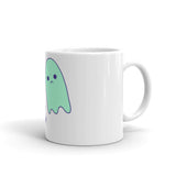 Always 6 feet Away Sad Ghost Comic glossy mug