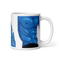 Thirsty White glossy mug