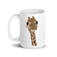 Giraffe glossy mug