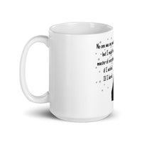 If I Dared White glossy mug