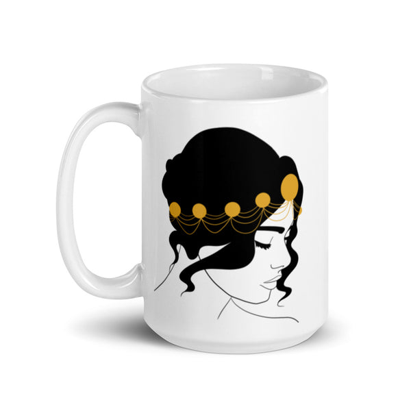 Power Bestowed White glossy mug