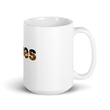 Vibes White glossy mug