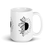 Summer Flowers glossy mug