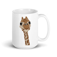 Giraffe glossy mug