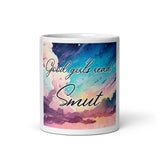 Good Girls Read Smut White glossy mug