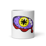 Indy’s Design Starshine Eye White glossy mug