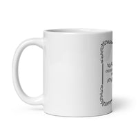 Only You Can Decide What Breaks You White glossy mug