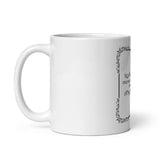 Only You Can Decide What Breaks You White glossy mug