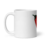 Make It Spicy White glossy mug