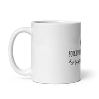 Book Boyfriends Do It Better White glossy mug