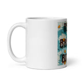 Read Banned Books White glossy mug