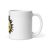 Grumpy Sunshine White glossy mug