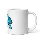 Indy’s Design Ice Cold Eye White glossy mug