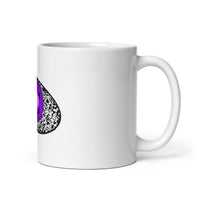 Indy’s Design Galaxy Eye White glossy mug