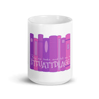 Buy Me Books And Tell Me To STFUATTDLAGG White glossy mug